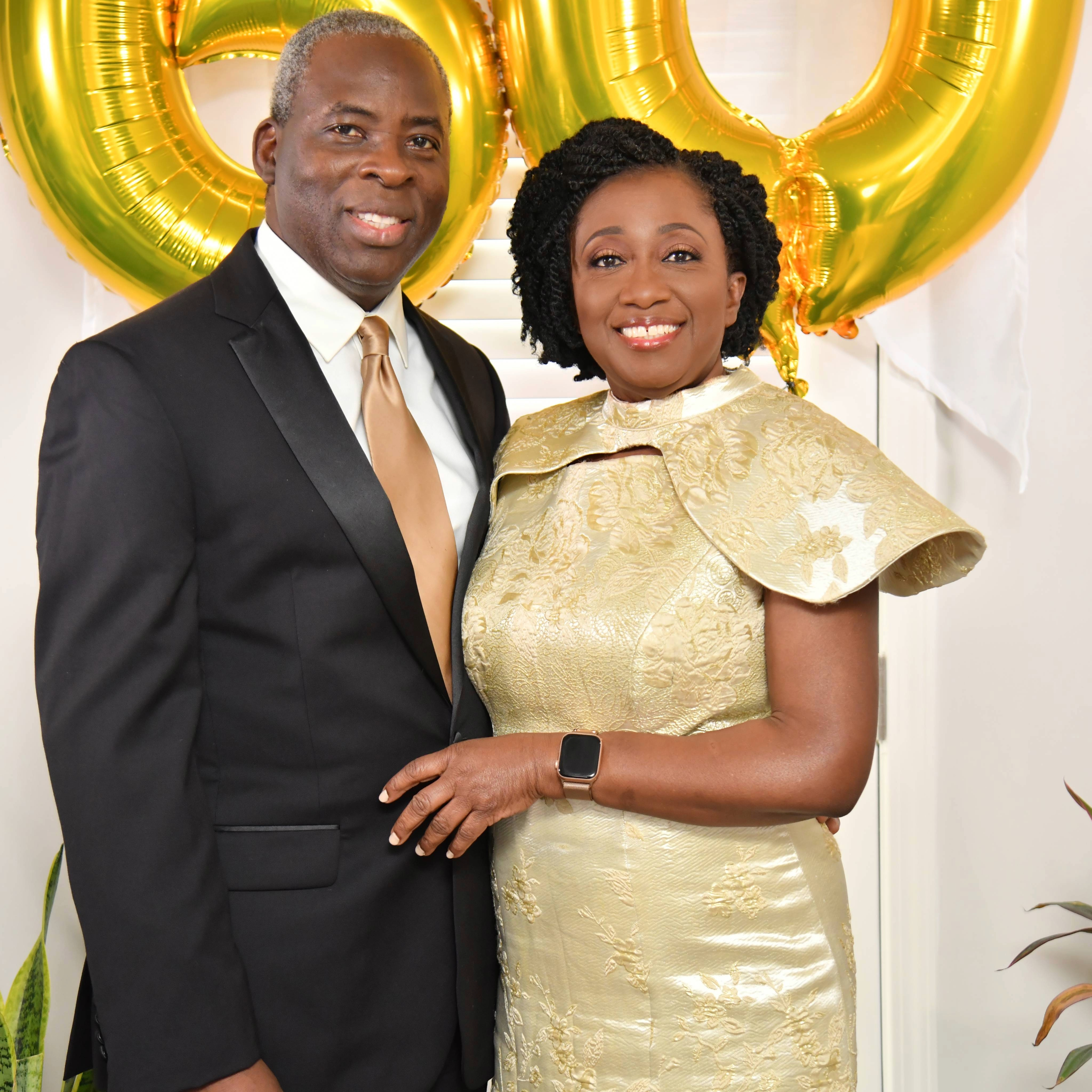 Alaba & Tinuke Fawole together